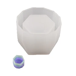 Free Sample Super Markets Fleshy Flower Pot Box  Making Tools Planter Pot Silicone Mold