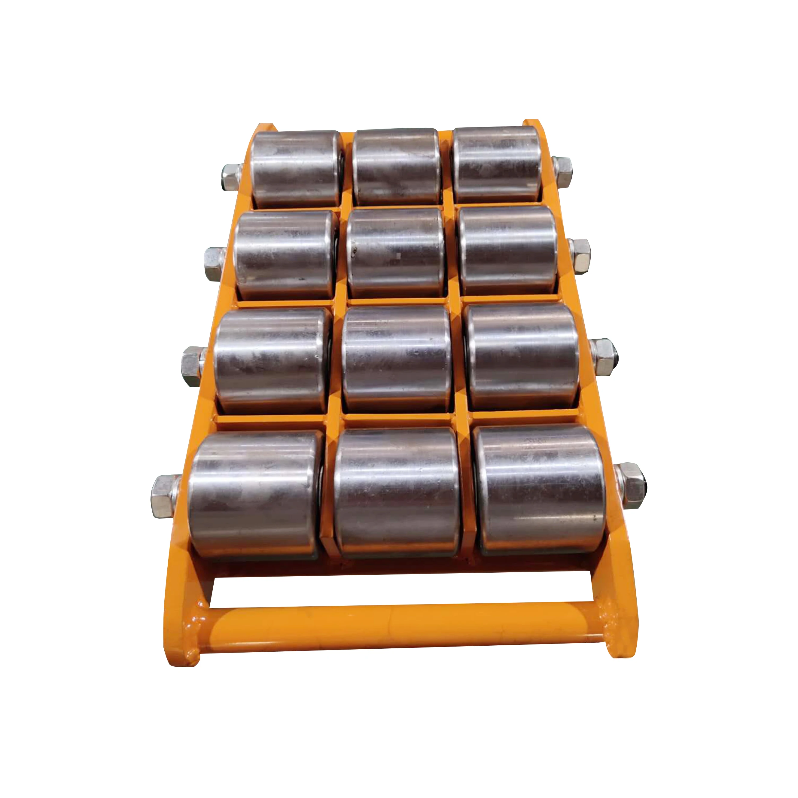 Factory Direct High Quality wholesale cart  18ton heavy duty heavy load 180 degree steering loading trolley moving skates