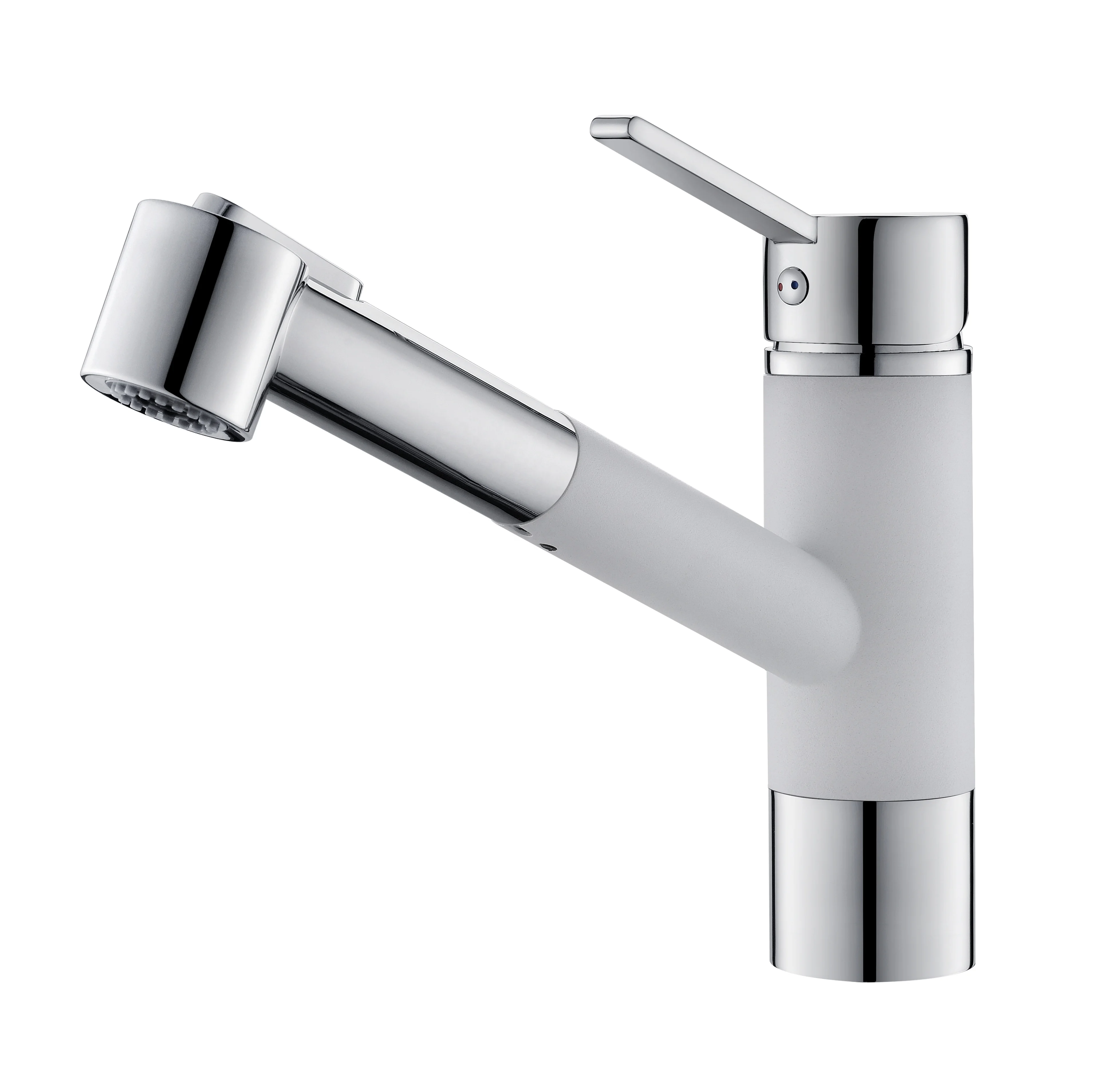 Kitchen Faucet Pull Out Stainless Steel 120 swivel Oull-Out Removable Kitchen Faucet