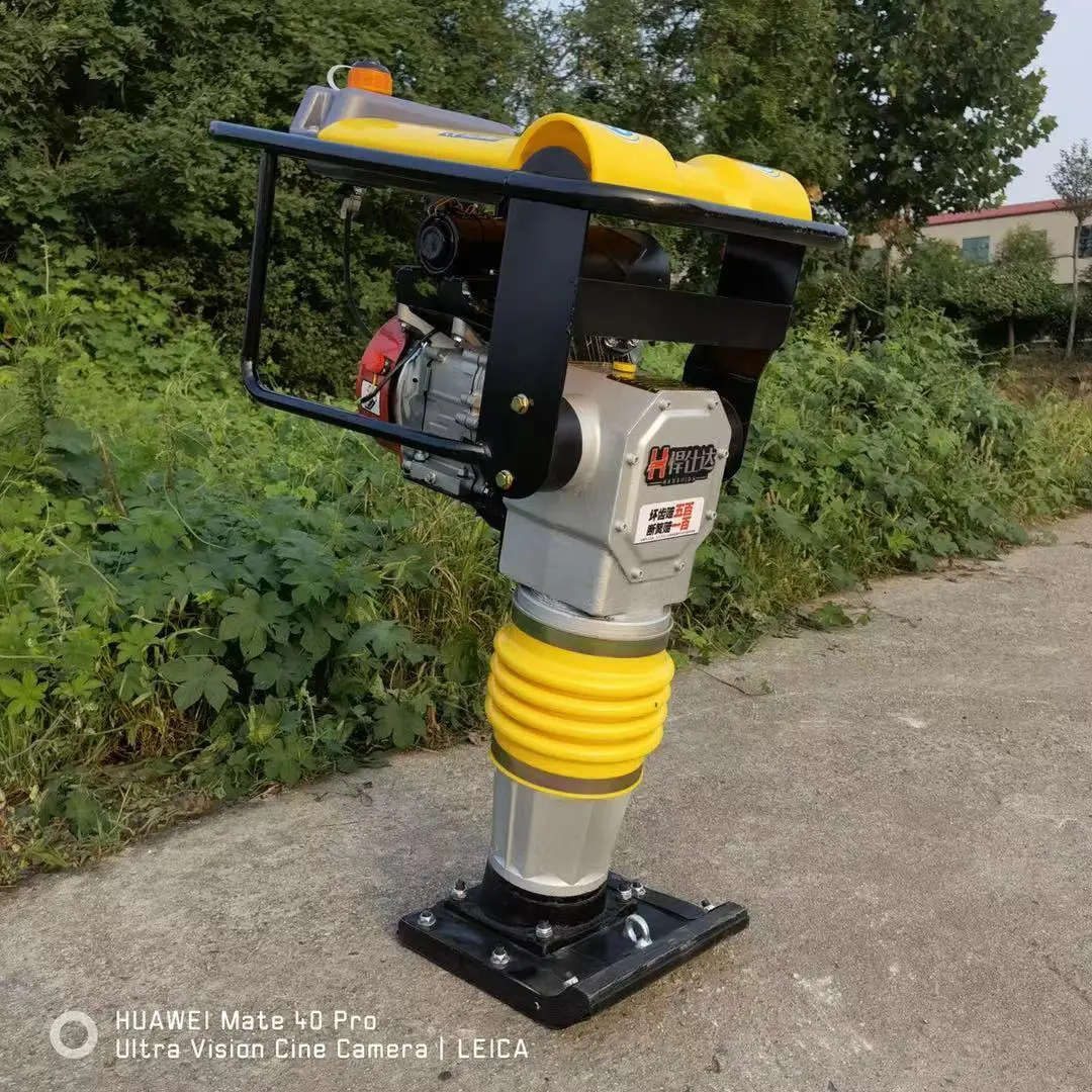 gasoline engine rammer compactor heavy type honda gx100 tamping rammer