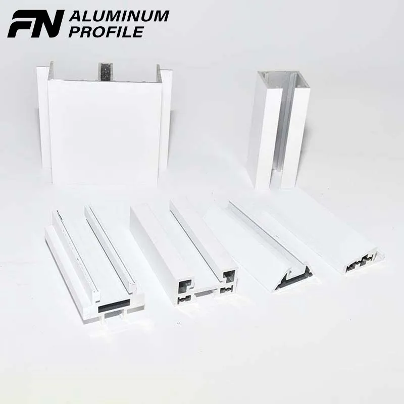 Минималистский экструдированный алюминиевый оконный профиль perfiles de aluminio para ventanas экструзионная