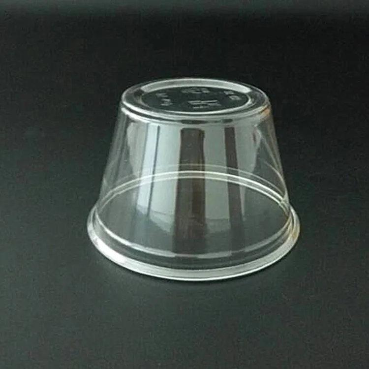 Custom Printing Free Sample PET Storage Yogurt Cup With Lid, Transparent Ice Cream Plastic Cup/
