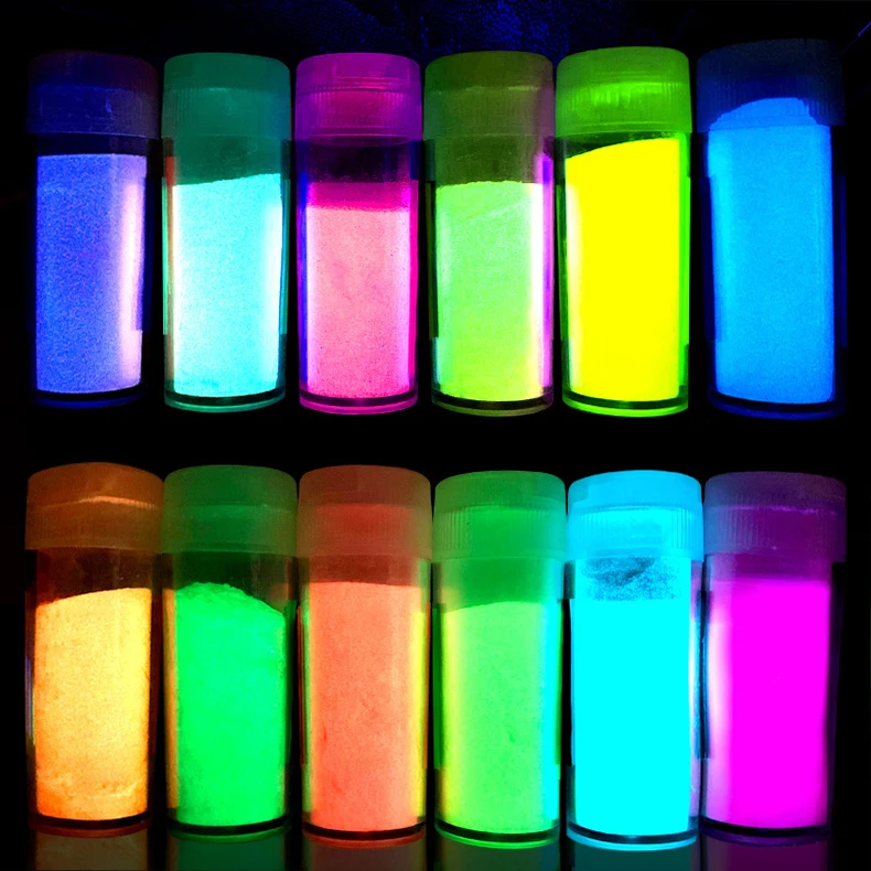 Pigment Supplier Wholesale Long-lasting Luminous Pigment Glow Products Oil-based Water-based Glow-in-the-Dark Powder
