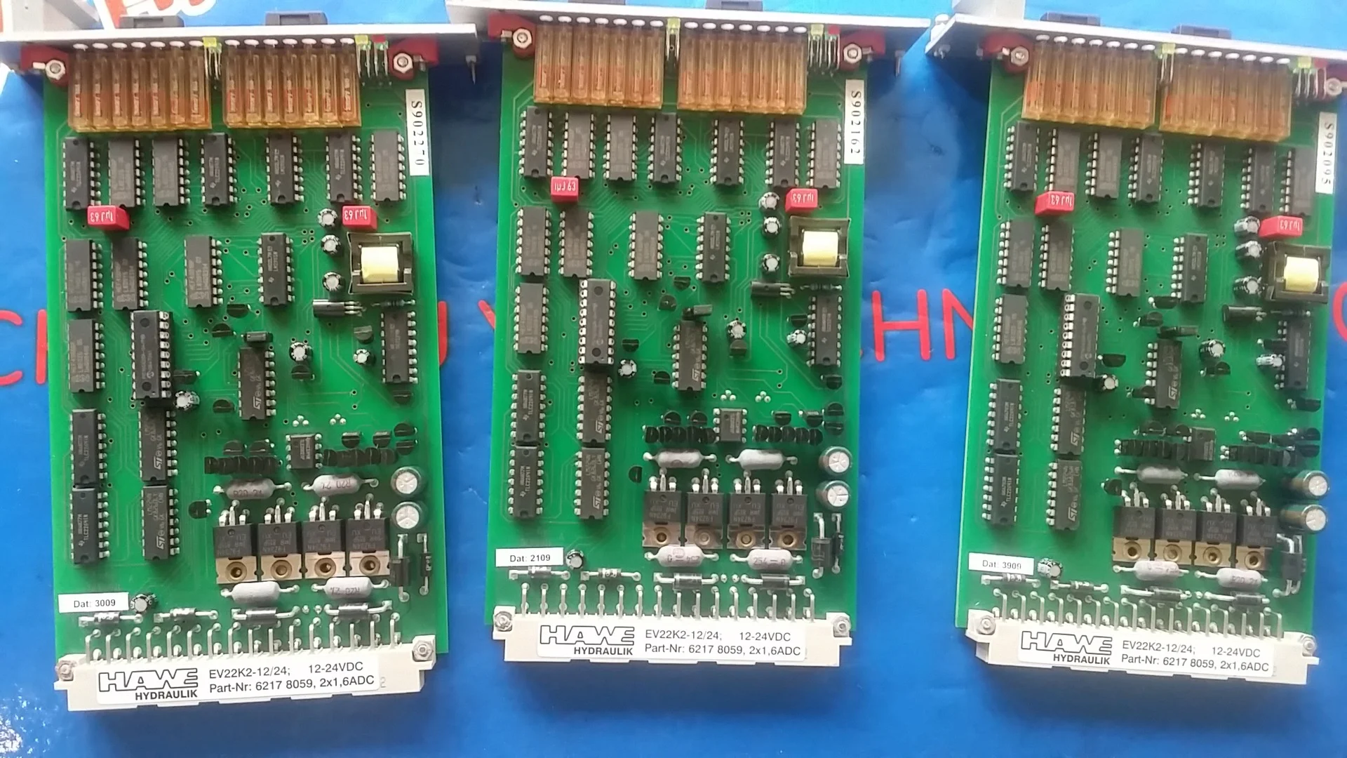  Электронный усилитель HAWE для пропорциональных клапанов тип EV22K5-12/24