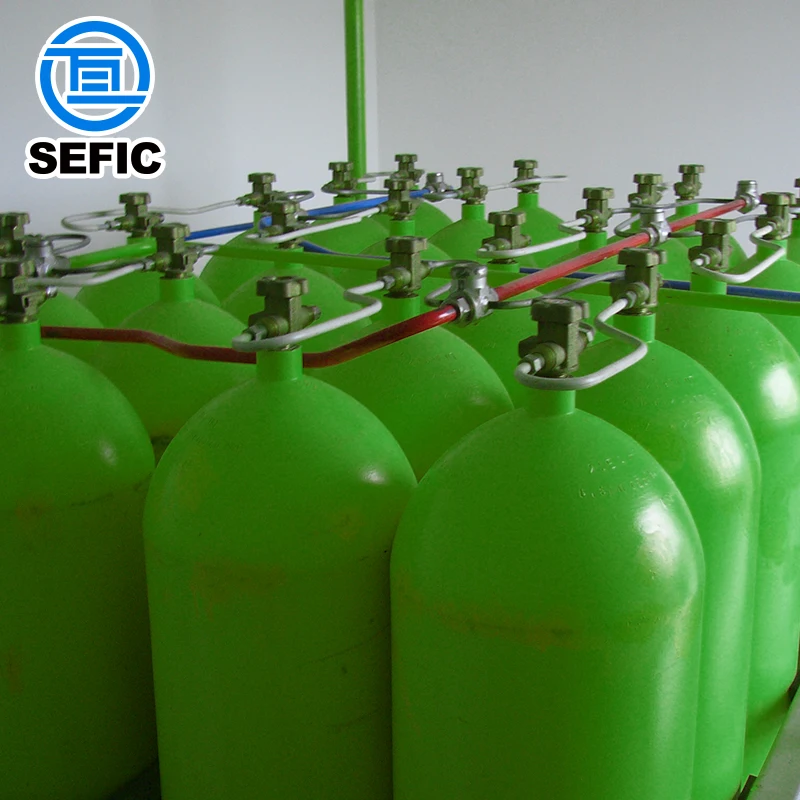 Wholesale 68l 406mm WP 200bar Cng Storage Tanks Type 1 Cng Gas Bottles