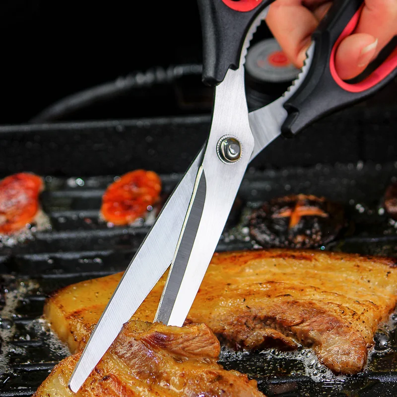 The South Korean Market Hot Sell Kitchen Meat Scissor