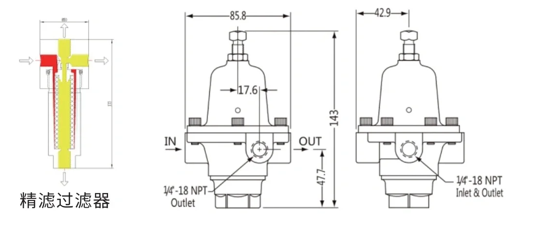 Industrial Gas Pressure Valve Manual Power High-Temperature Media Boiler Regulating & Reducing for OEM Applications