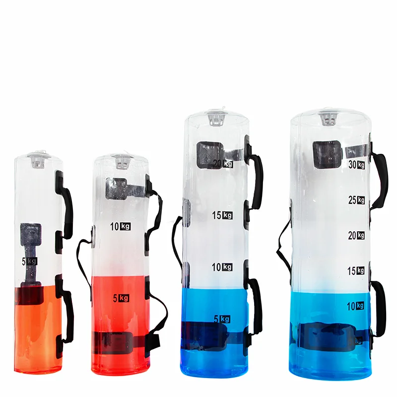 Multiple Size Adjustable Aqua and Power Bag With Water Core and Balance Trainer Portable Fitness Water Bag