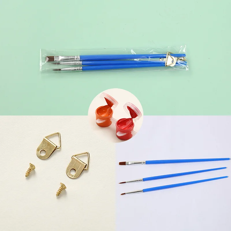 Animals Paint by Numbers DIY Paint by Numbers Cat Wolf Birds Rabbit Oil Painting Set Home Decor Wall Decor Adult Gift Artwork