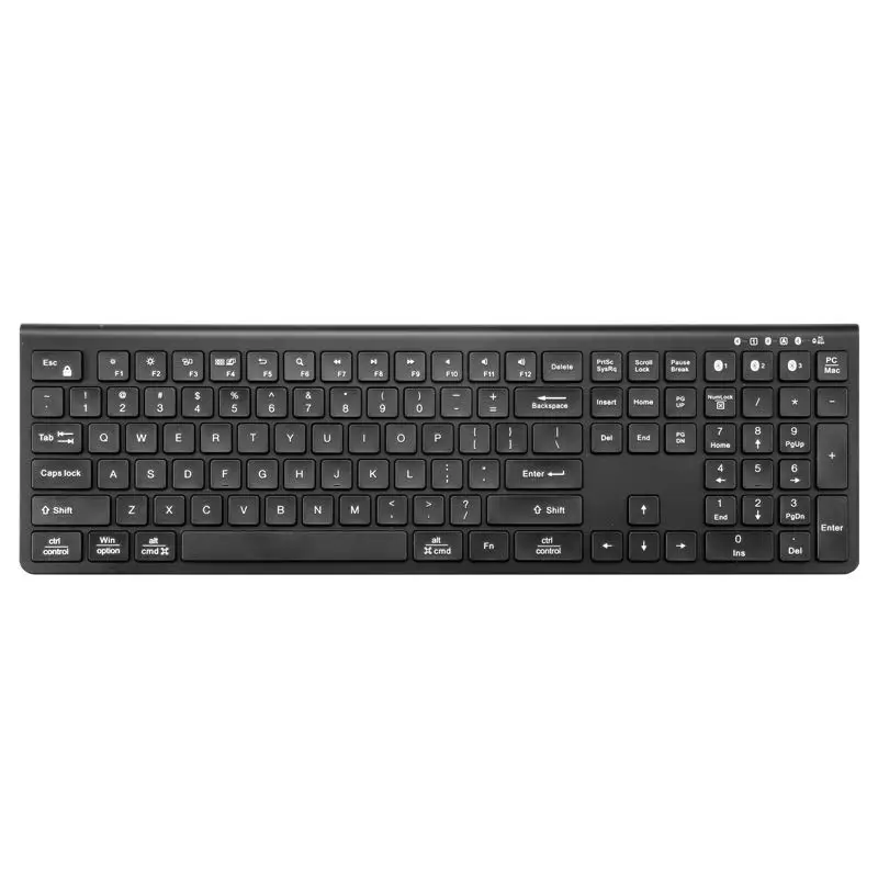 104 keys keyboard With 3- Device Sync Aluminium Alloy keyboard hot swap keyboard