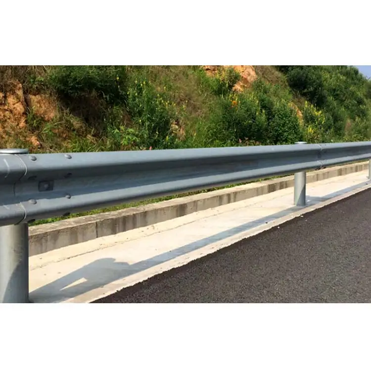 Cost-effective Galvanized Metal Beam Steel Crash Barrier in Landscape Resort