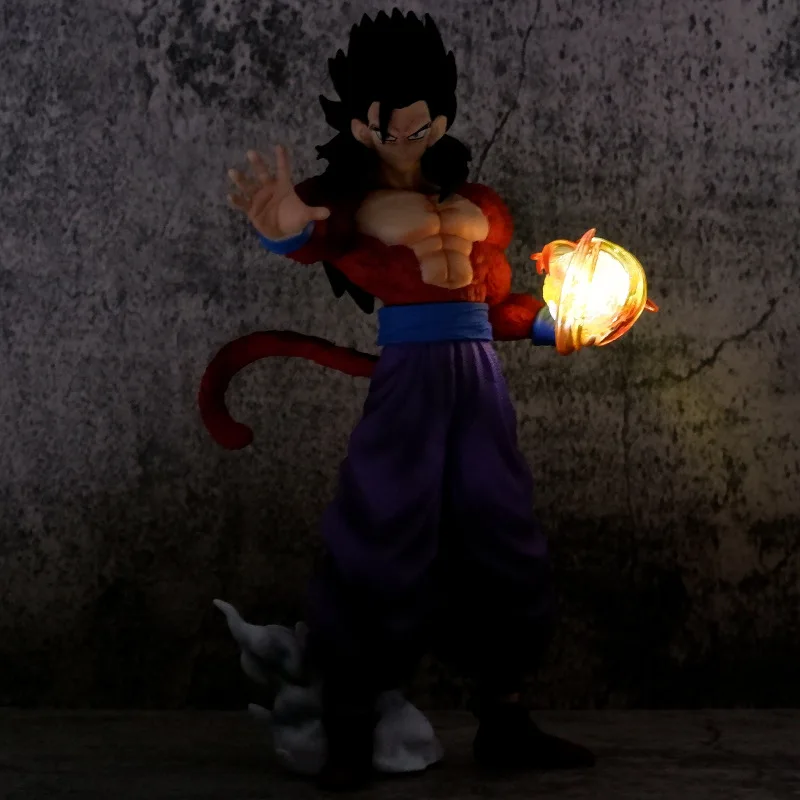 Wholesale japan dragonball action anime figure 28cm while black hair Son Gohan action figure for collection