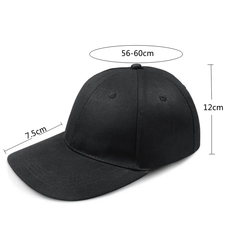 Black Blank 6 Panel Classic Baseball Dad Hat Outdoor Fishing Waterproof Sport Cap Trucker Hat High Quality with Custom Logo .