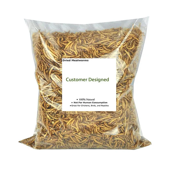 
Tian En china factory black soldier fly pet foods fish cats bird food feed dried mealworm 