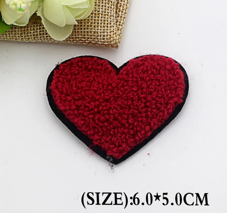 Custom Embroidered Chenille Patches Keychain Woven Iron On Patches For shoes