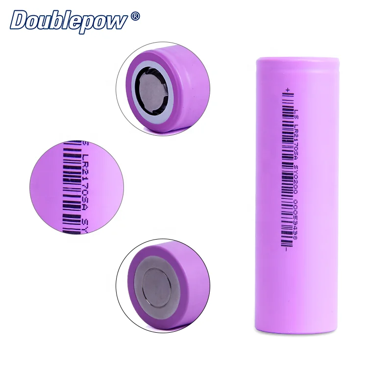 High Charging 4000mAh Li-ion High Power 21700 Battery Cell with 12A Continuous Discharge for Electric tool