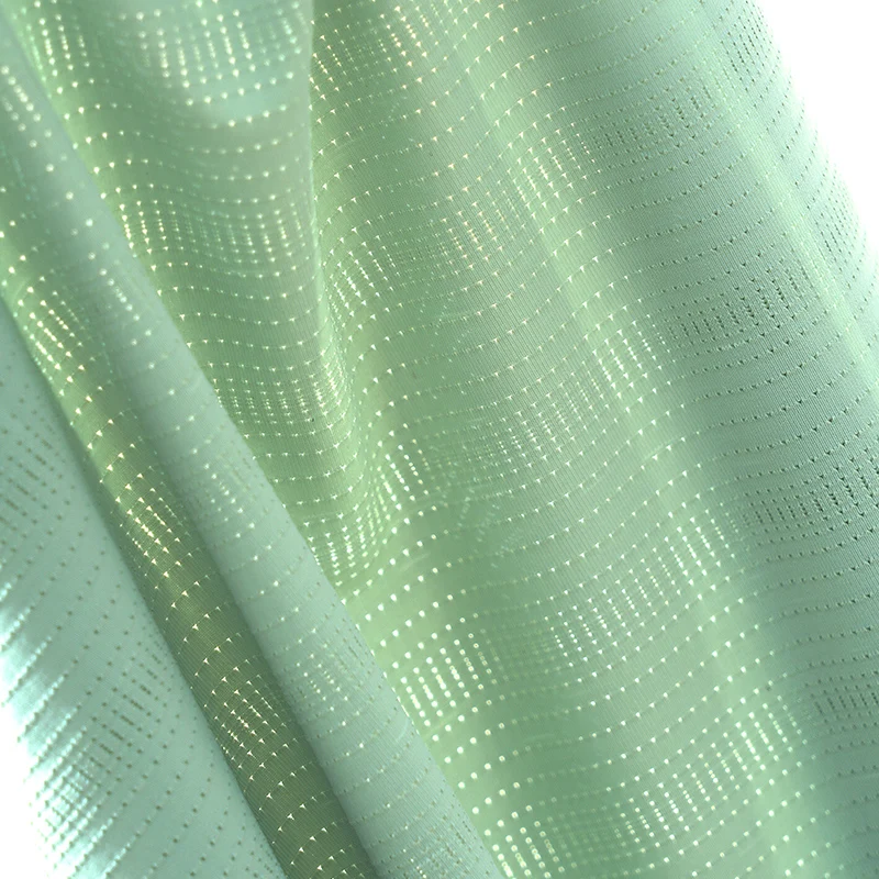 High Quality Mesh Single-sided High Elastic Vest Fabric Cycling Clothing Sports T-shirt Nylon Spandex Knitting Fabric