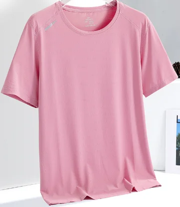 Factory Good quality Sublimation white polyester shirt 100% polyester shirt cotton feel Dye sublimation t shirt blank