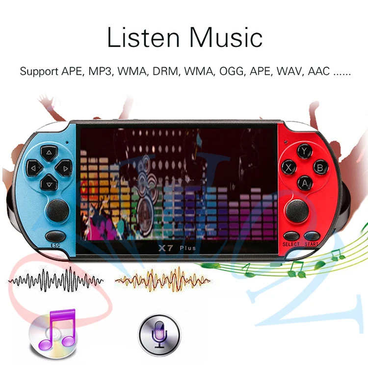 Factory Wholesale Versatile Video Game Handheld 5.1 Screen Expansion 32gb Handheld Game Console