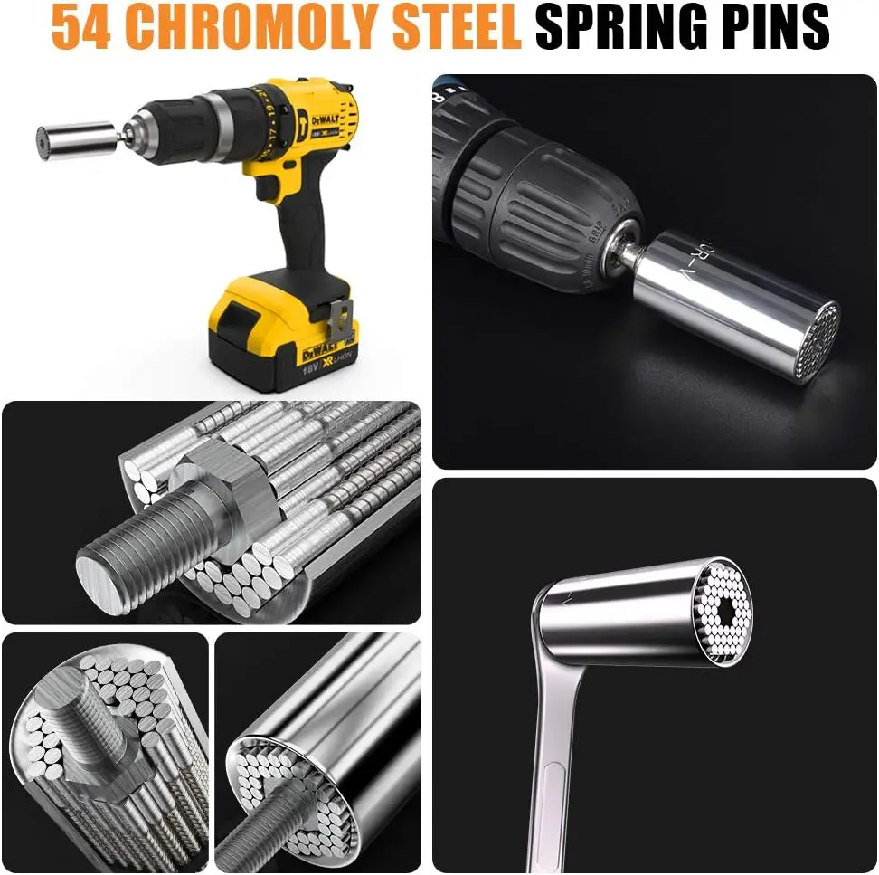 Universal socket electric drill screw socket head multi-function magic socket wrench