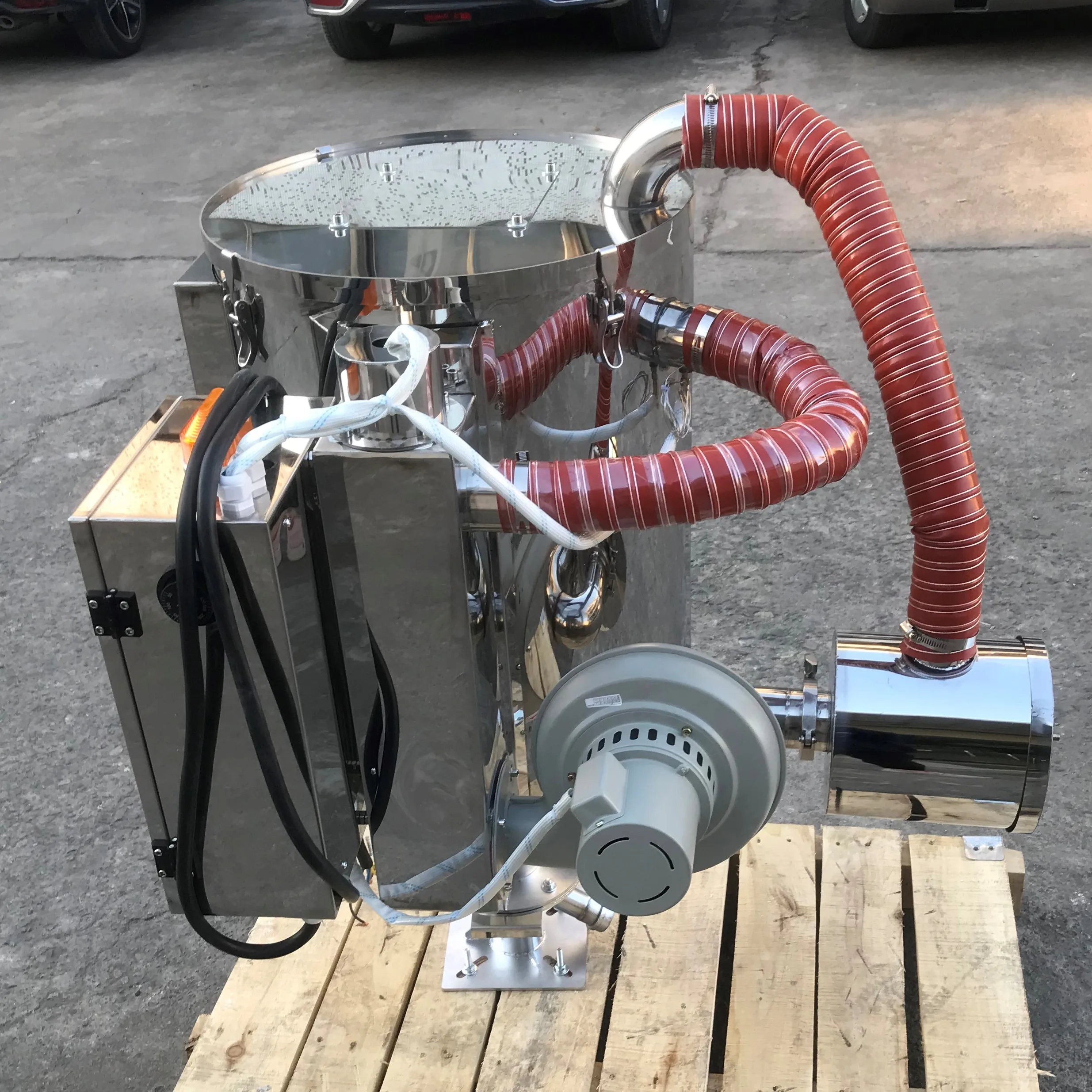 Injection Moulding Machine Plastic Granules Hot Air Euro-Hopper Dryer Plastic Industrial