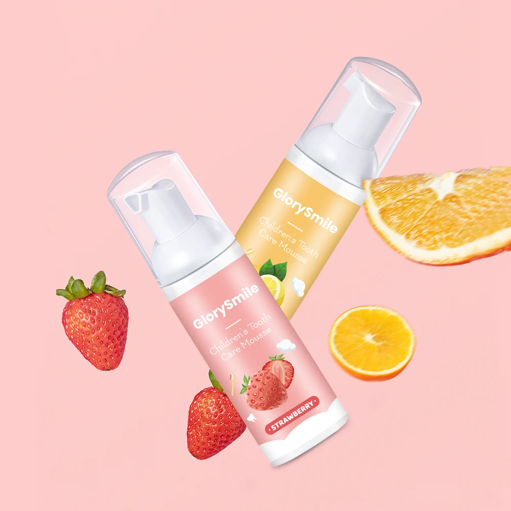 Custom Logo 50ml Vgean Ingredients Non Peroxide Teeth Whitening Toothpaste Kids