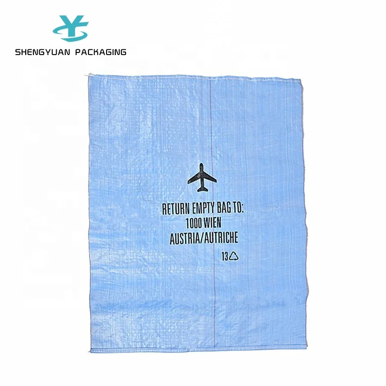 2021 Wholesale new arrival 50kg pp woven bag sack for Rice Corn Flour Feed with printing