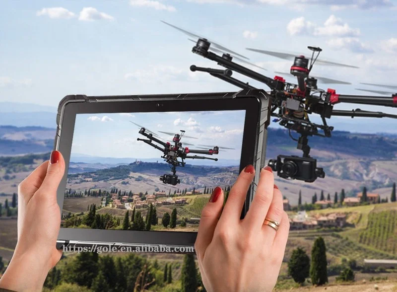 Windows 10 дюймов IP67 сканер штрих-кода GPS NFC экстремально прочный промышленный Прочный планшетный ПК