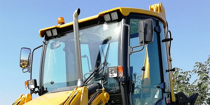 Chinese brand LIUZHOU CLG777A-S cheap small articulated backhoe loader price for sale