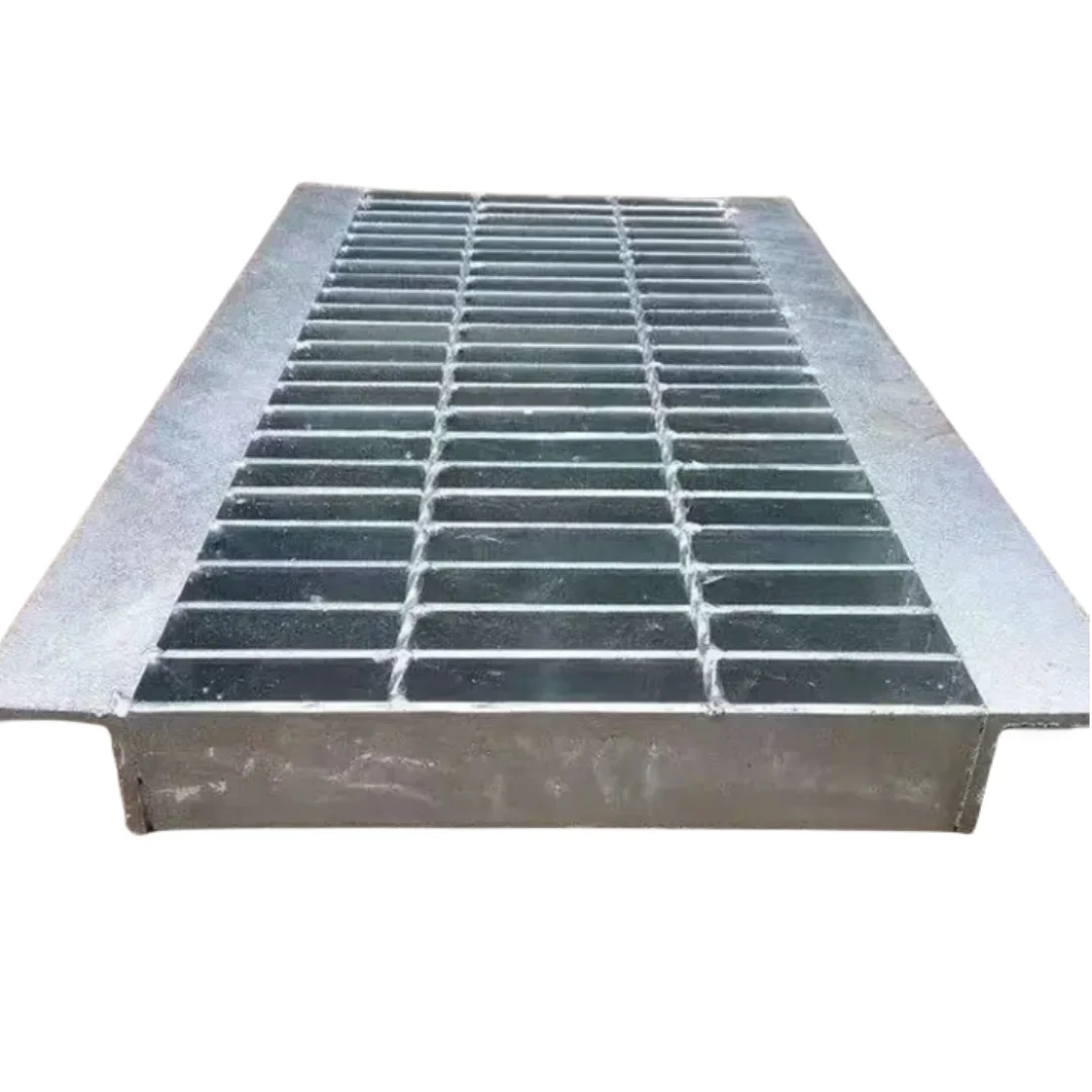 Korea Standard 485mm Wide 995mm Long I-Bar 50x5x3mm Steel Grating  50mm Thick U Type Drainage Cover