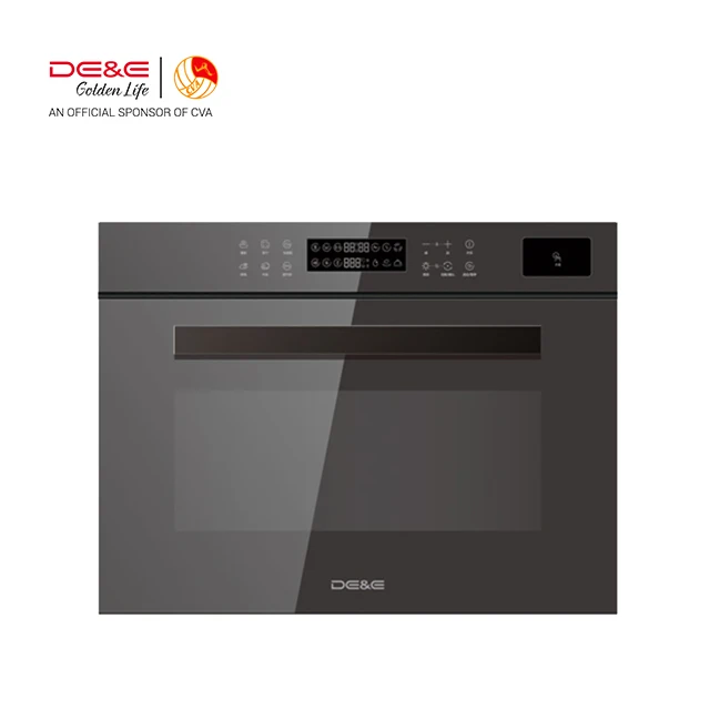 
ZK4585 DE&E Hot sales 40L electric baking combi steam toaster oven kitchen 