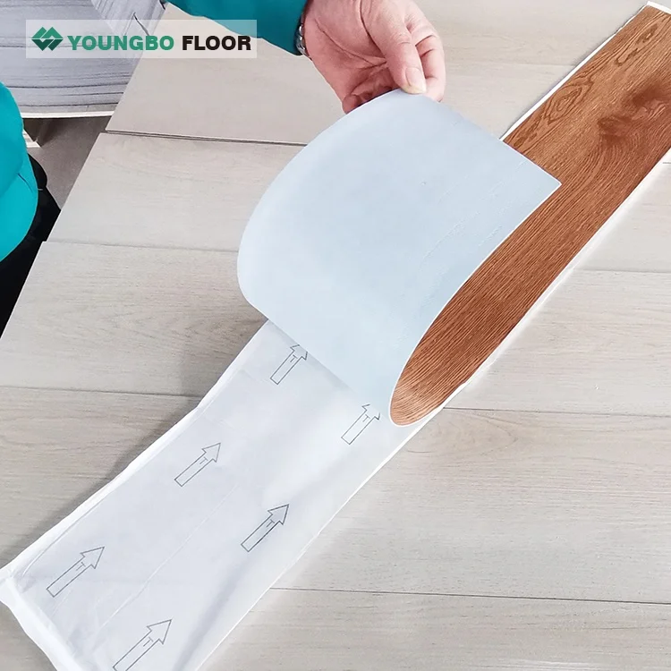 Low Prices Hot sales 100% Waterproof Luxury Vinyl Plastic Flooring Plank Self Adhesive Floor