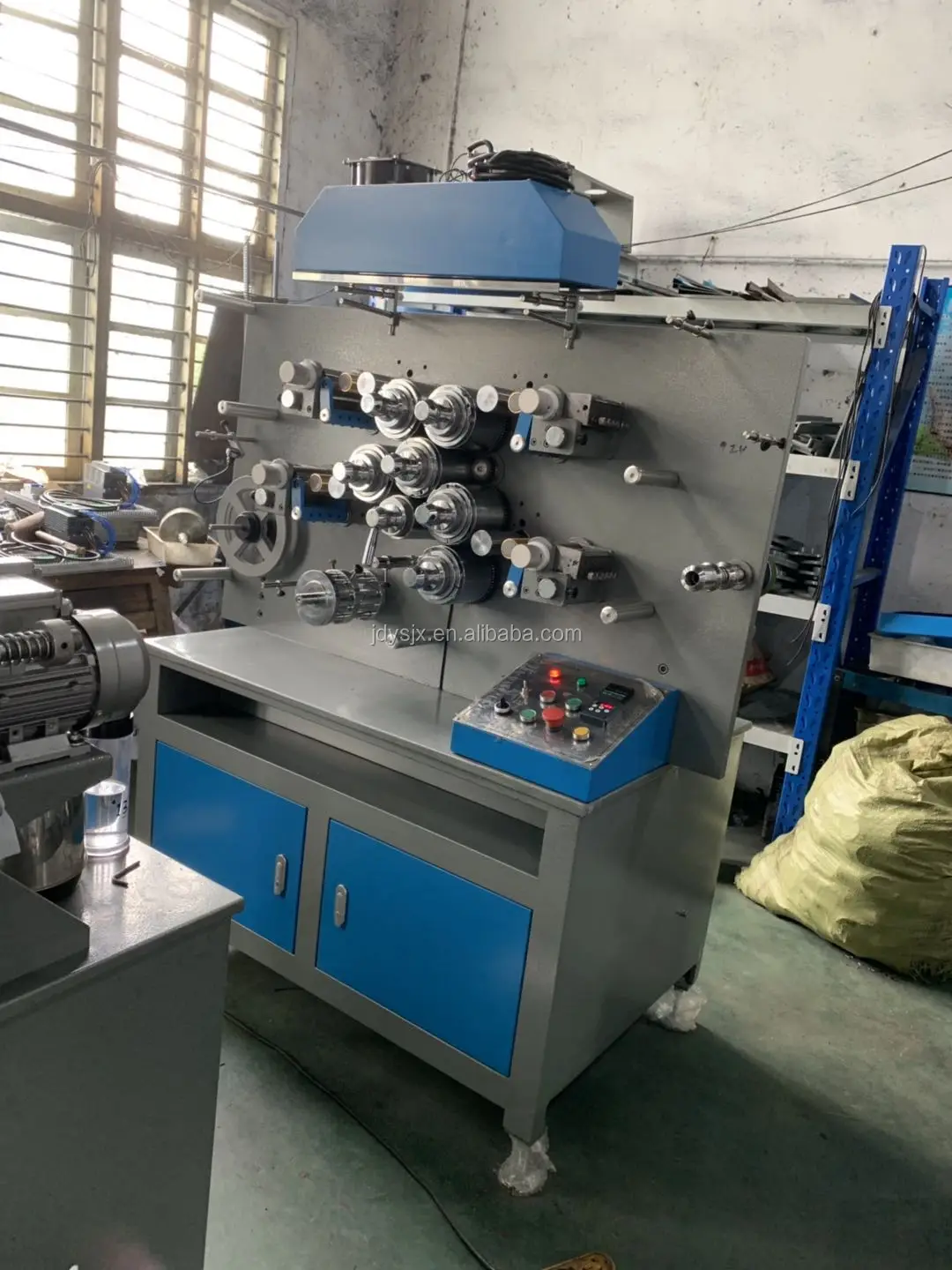 Five-Colour Double-Side High Speed Rotary Label Printing Machine for Nylon Taffeta, Polyester Satin Ribon, Care Label JS-1041B