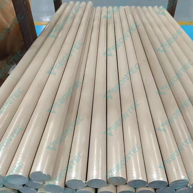 Best quality Plastic manufacturer peek round rod
