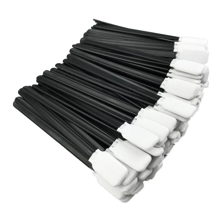Printer Head Industrial Cleaning 50pcs Dust Free Square Rectangle Polyester Cleanroom  Swab