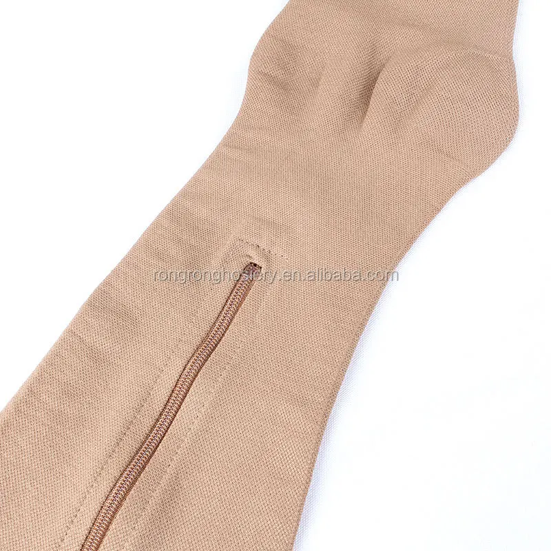 Rongrong  women zipper compression socks for nurses women and men