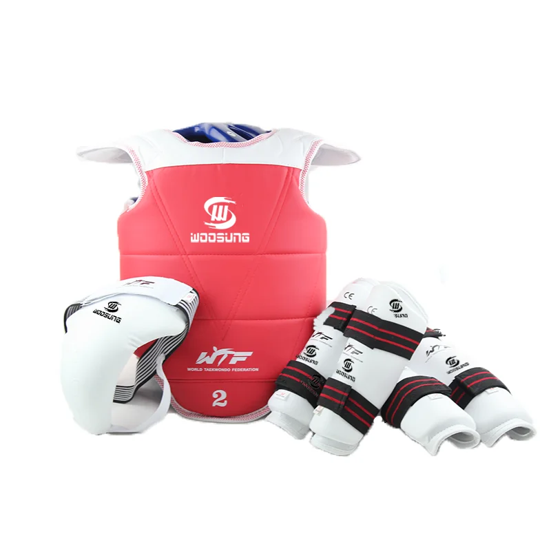 Taekwondo protectors/taekwondo sparring gear set/high quality taekwondo protections equipment
