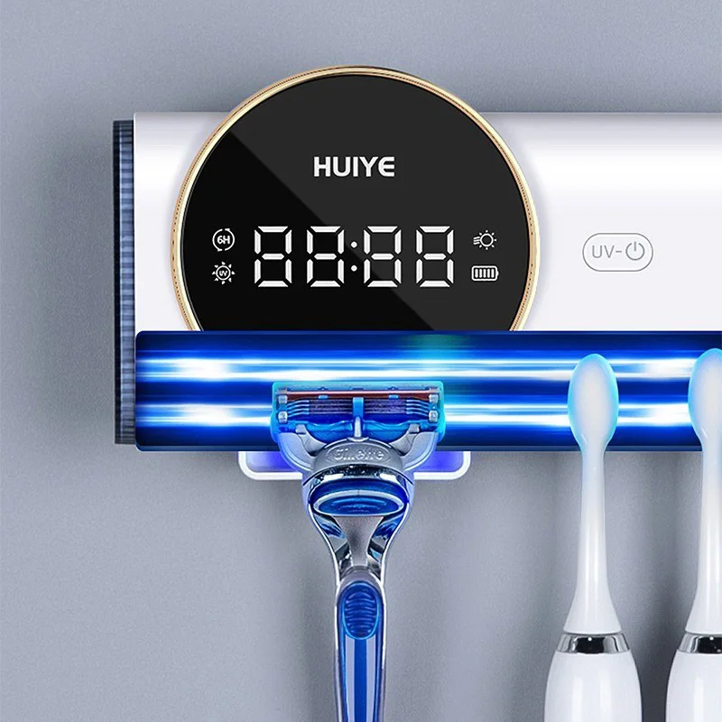 Ce Rohs Certification Toothbrush Holder for Bathroom Multifunction