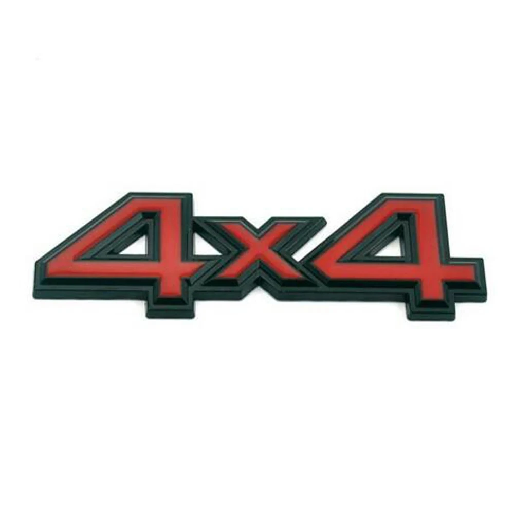 Wholesale Abs Plastic Car Emblems Stickers 4x4 3d Letters Car Hood Emblem Badge For Car Body