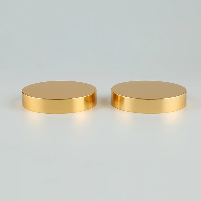 38-400 45-400 53-400 Metal cap Gold silver finish  customizable With pressure sensitive sealing gasket aluminum foil sealing g