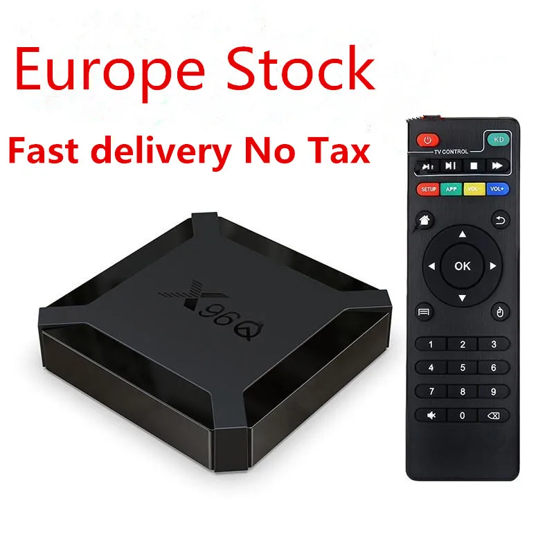 ТВ-приставка X96Q Android 10 Smart 4K Allwinner H313 X96Q 2/16 ГБ 2,4G Wifi телеприставка