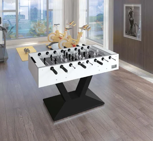 JX-177 Международная сертификация 5ft стандартная полноразмерная металлическая ножка MDF & HPL футбольная настольная игра футбольный турнир