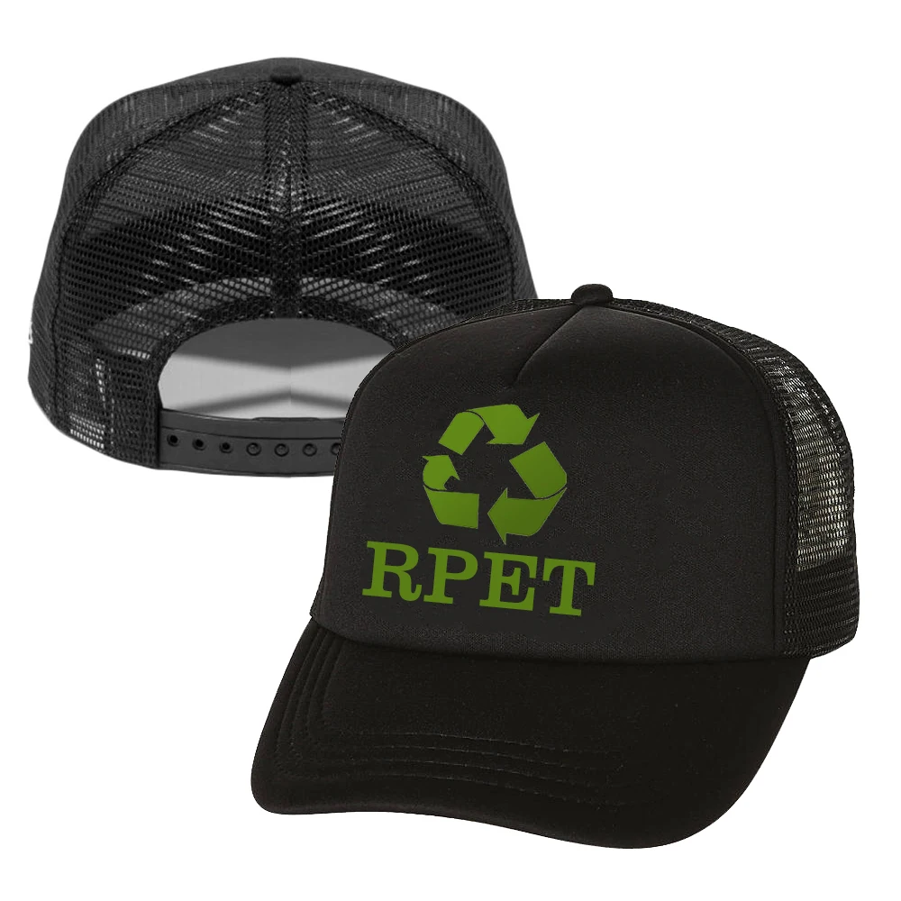 Blank promotional logo custom trucker hat print foam trucker hats Cap mesh 5 panel recycled gorras trucker cap