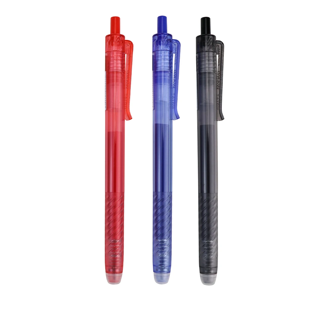 Manufacturer plastic friction gel ink 8 color magic erasable pens with logo custom printed