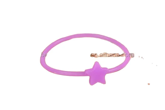 Hot Sale Eco-Friendly Funny Elastic Silicone Bracelet Wristband Cheap price