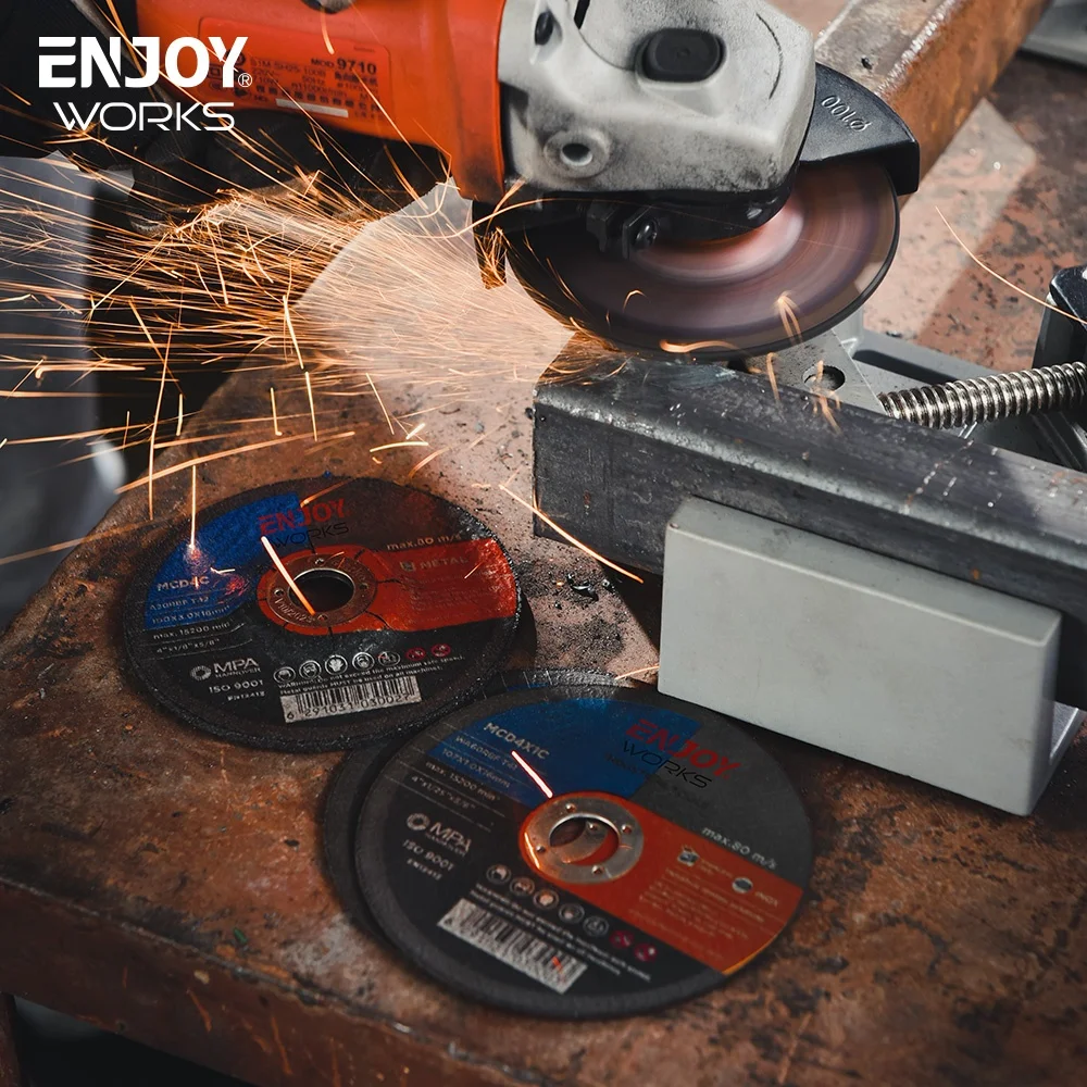 4.5inch 115mm Vacuum Brazed Diamond Metal Cutting Disc Cut Wheel Blade Cutting Steel Tube / Iron Rebar / Angle Steel