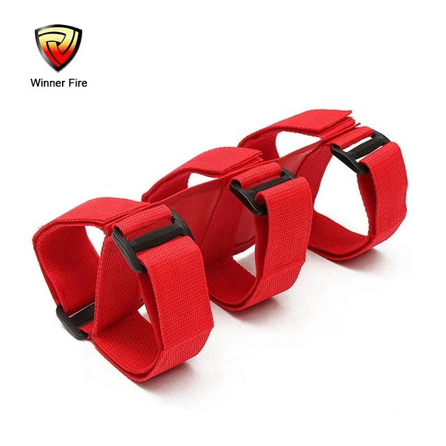 Red Strong Roll Bar Fire Extinguisher Holder for Jeep Wrangler
