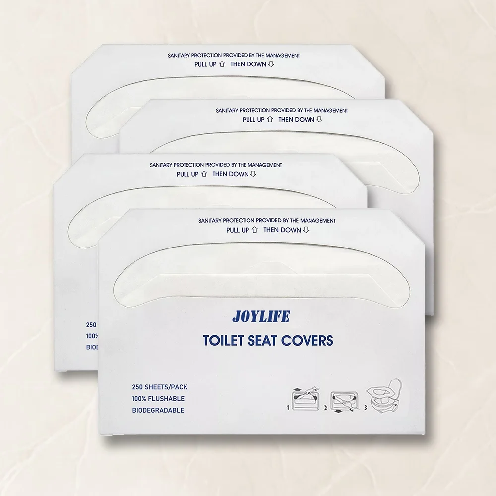 Hot Sale Experienced Manufacturer Travel Pack Flushable Disposable Health Care Toilet Seat Cover Paper