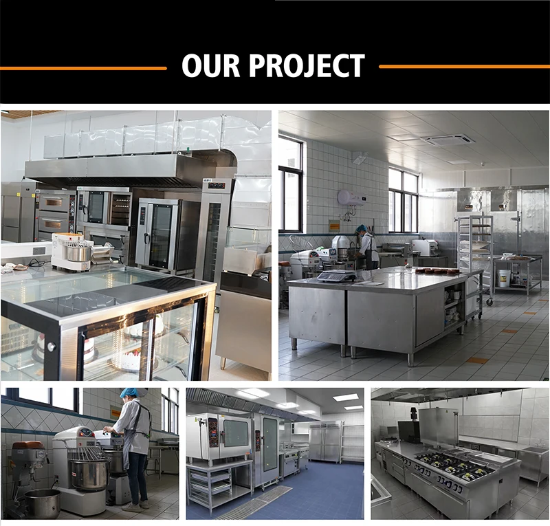 Golden Chef China Commercial Bakery Equipment Bread Cutter Machine Automatic Bread Baker Machine