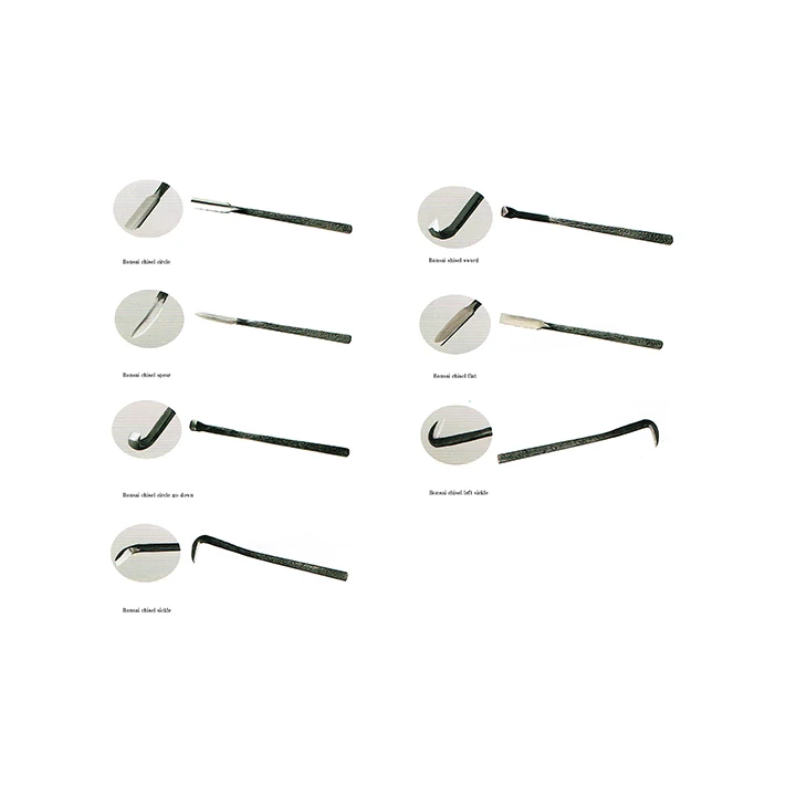 Japanese mini household gardening tools chisel to chisel the bonsai tree